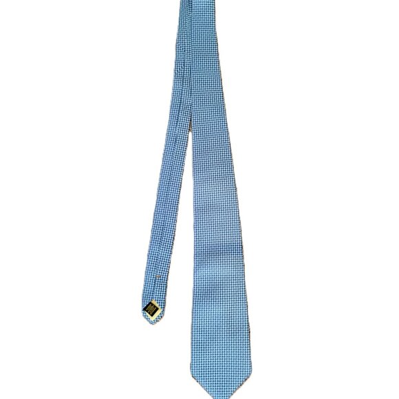 Donald Trump Signature Tie Collection Blue Diamond Pattern - Picture 2 of 5